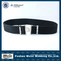 PP military belt with plastic buckle